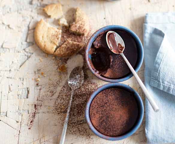 Menu express - Crèmes dessert chocolat-tonka