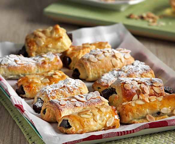 Napolitanas de chocolate