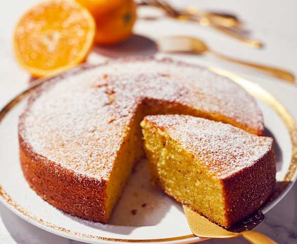 Orangen-Mandel-Kuchen