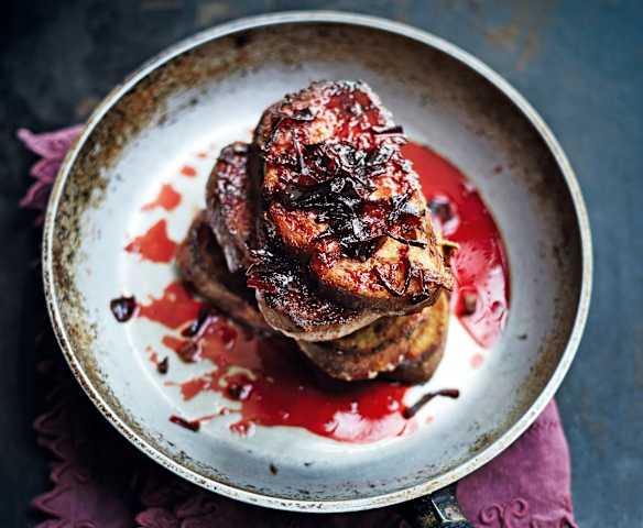 Pain perdu au sirop de betterave