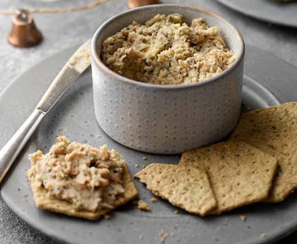 Roasted Parsnip and Chestnut Pâté
