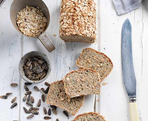 Pão de espelta e trigo sarraceno