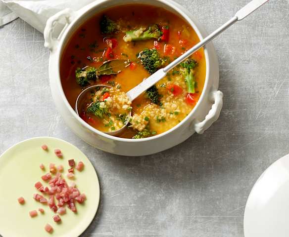 Bulgur-Brokkoli-Eintopf