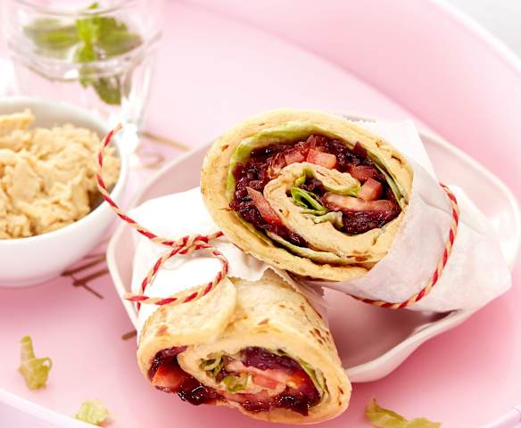Hummus-Wrap
