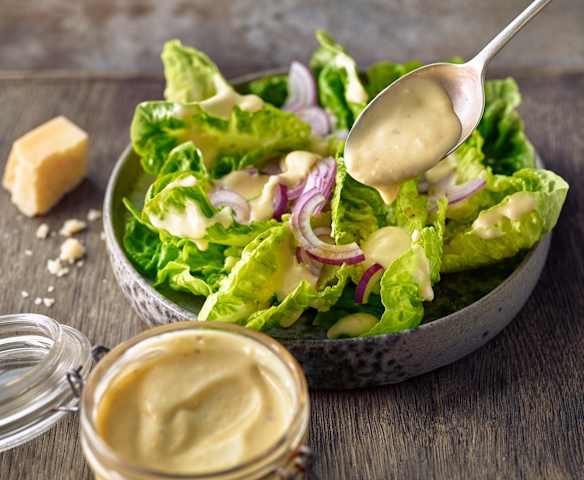 Caesar-Salat-Dressing (eifrei)