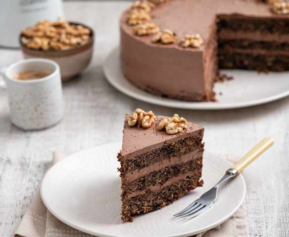 Tort orzechowo-makowy Tort orzechowo-makowy