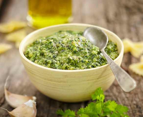 Pesto coriandre-cerfeuil