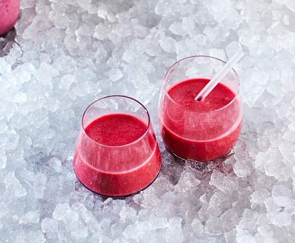 Himbeer-Hafermilch-Drink