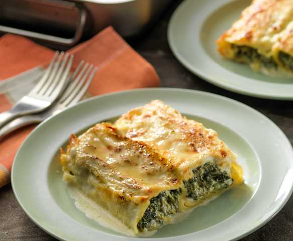 Cannelloni spinaci e ricotta