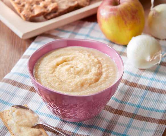 Salsa di cipolle e mele