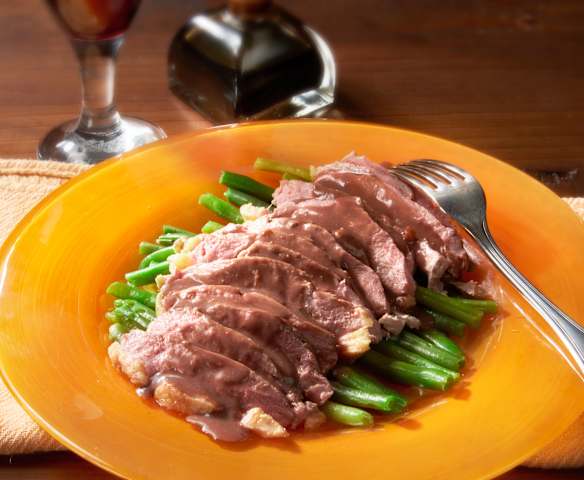 Petto d'anatra all'aceto balsamico