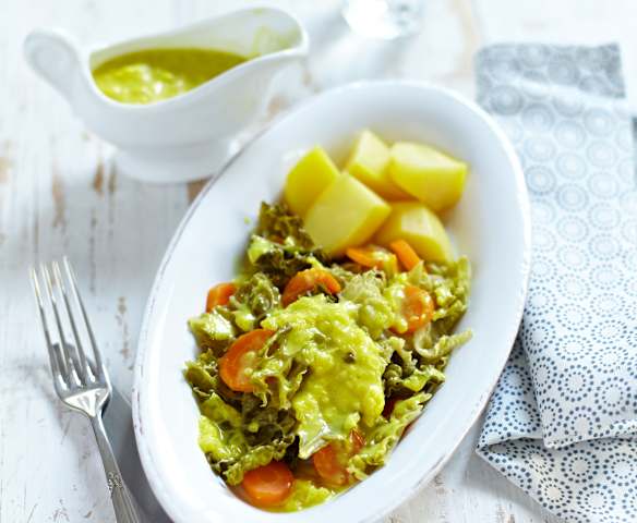 Wirsing-Möhren-Curry