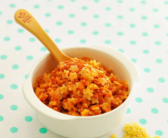 肉酱番茄儿童意面(13~18个月辅食)