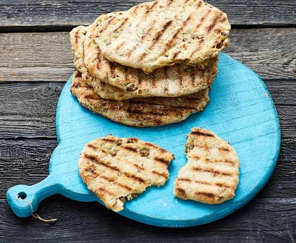 Nürnberger Fladen vom Grill