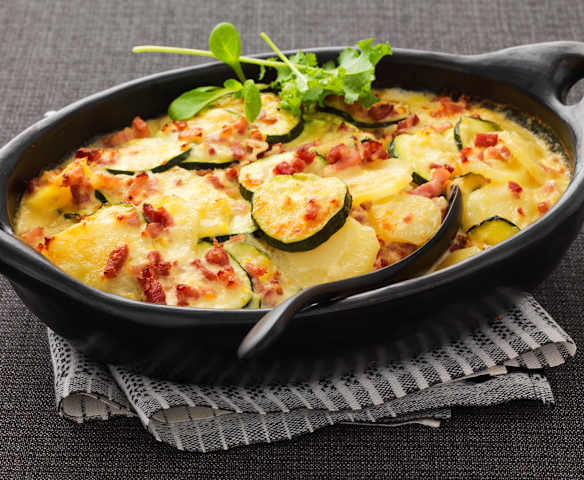 Tartiflette aux courgettes Tartiflette aux courgettes