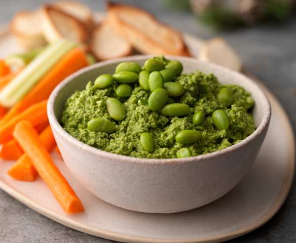Edamame and Spinach Dip