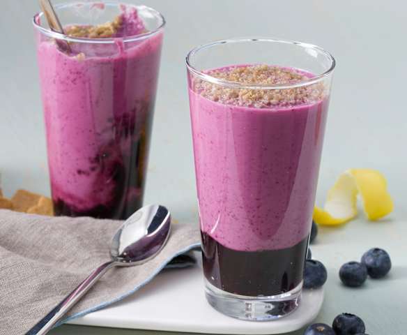 Smoothie de tarta de queso crema