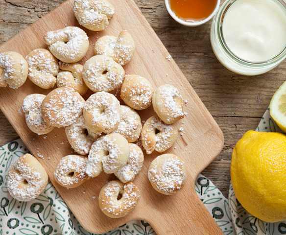Taralli morbidi allo yogurt