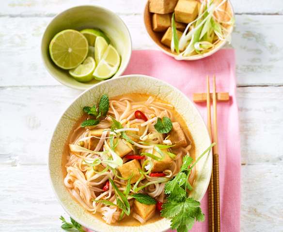 Vietnamesische Nudelsuppe