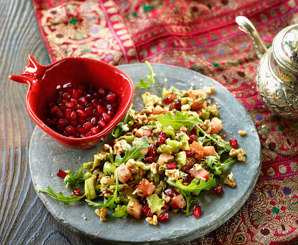 Rucolasalat mit Granatapfel - Gavurdağ Salatası