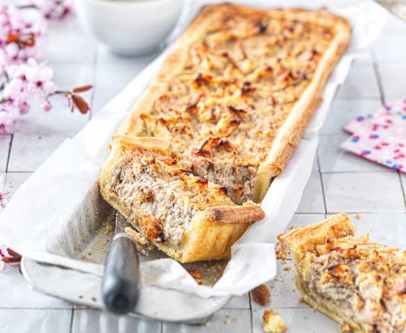 Tarte pomme-rhubarbe