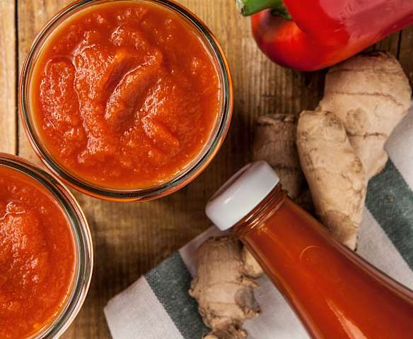Salsa piccante allo zenzero