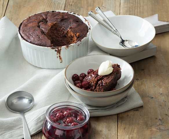 Black forest pudding
