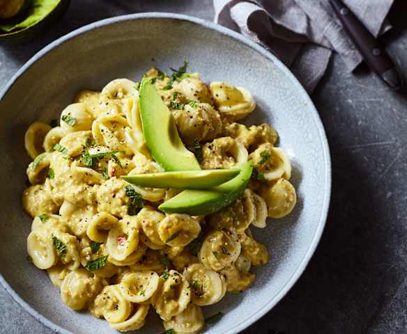 Avocado-Pesto zu Orecchiette