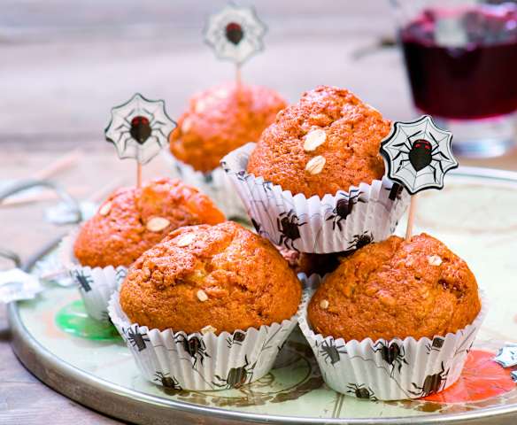 Ovesné muffiny s meruňkami Ovesné muffiny s meruňkami