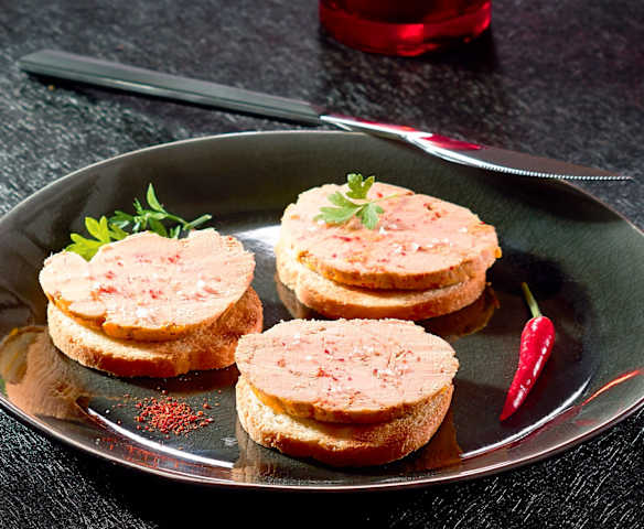 Foie gras au piment d'Espelette