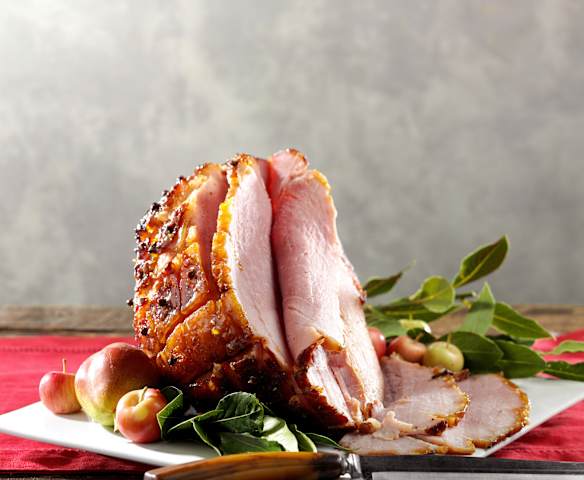 Honey Mustard Orange Glazed Ham