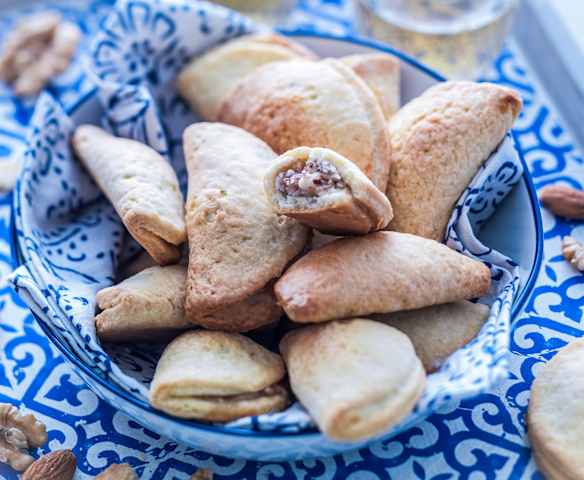 Patoudas (biscuits fourrés aux fruits secs)