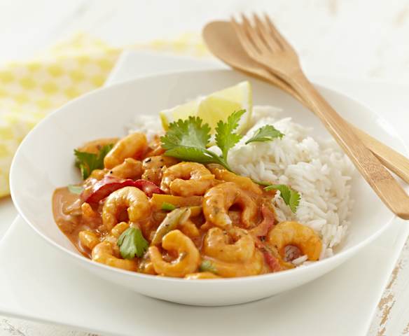 Gamberi in salsa speziata Gamberi in salsa speziata