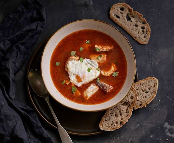 Caldeta de peixe do rio