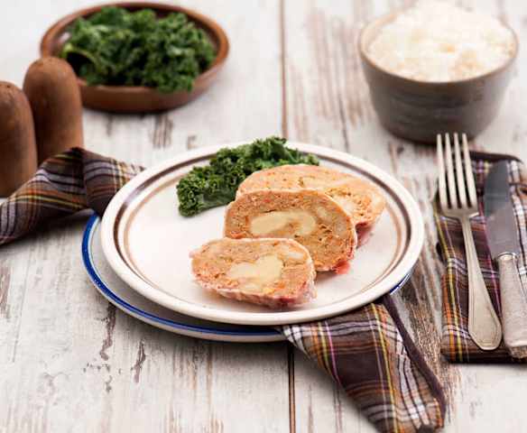 Rolada mięsna z serem żółtym i boczkiem na Varomie