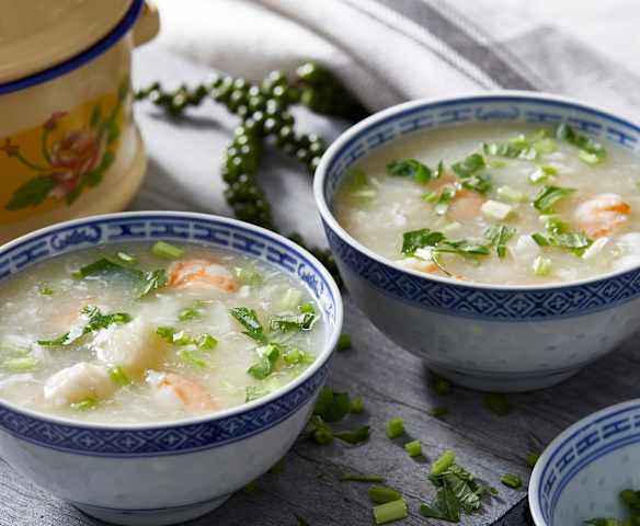 Summer seafood soup