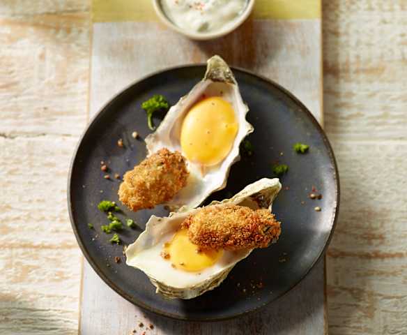 Sylter Landei mit gebackener Auster