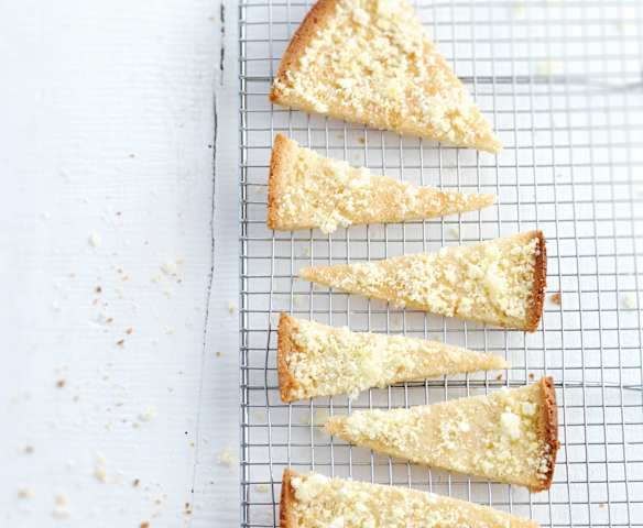 Bolachas de manteiga com limão