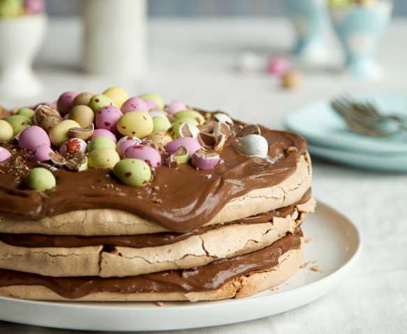 Meringata al cioccolato Meringata al cioccolato