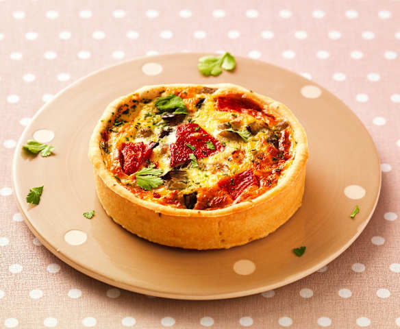 Tartelette aux légumes d'été
