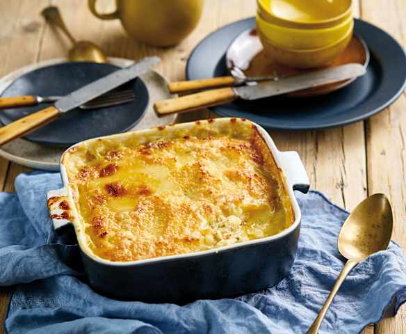 Empadão de bacalhau e camarão