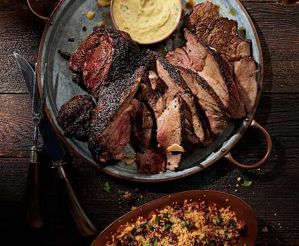 Moroccan Lamb with Preserved Lemon Couscous