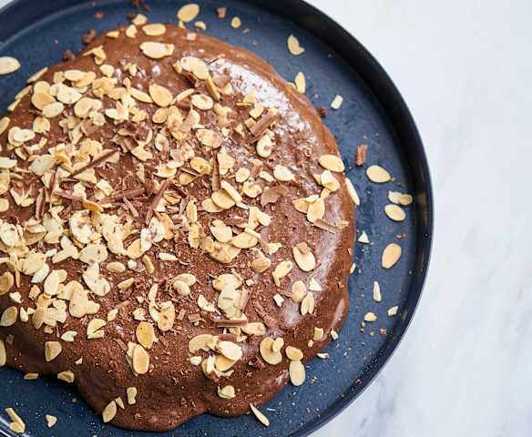 Bolo de mousse de chocolate