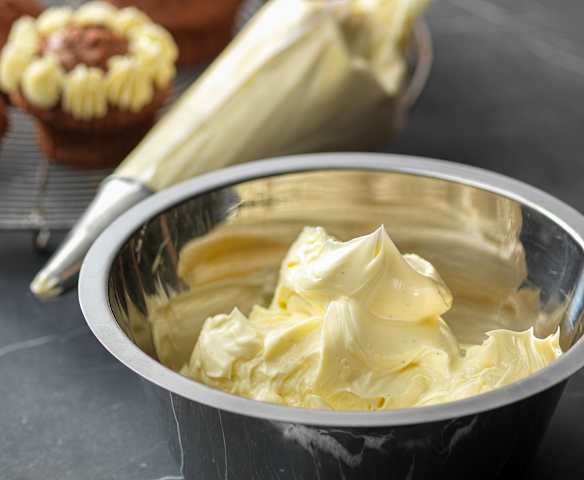 Glaseado de crema de mantequilla