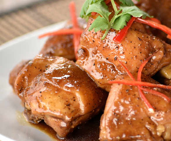 Ayam Lada Hitam (Spicy Black Pepper Chicken)