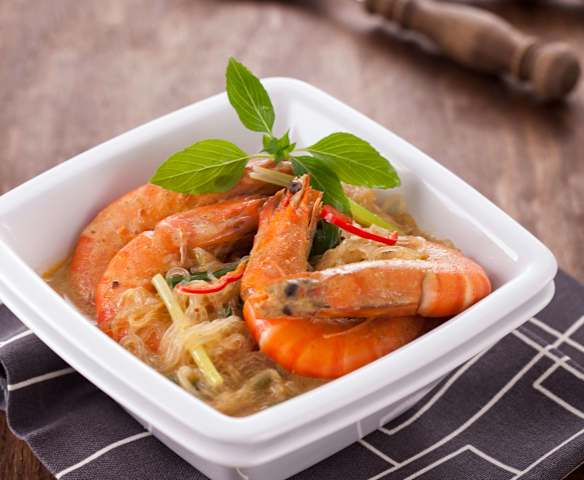 椰香咖哩鮮蝦粉絲