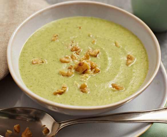 Brokkoli-Gorgonzola-Suppe