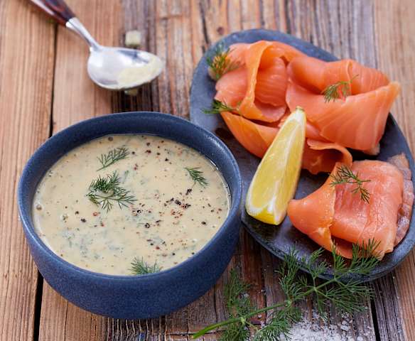 Senf-Dill-Sauce