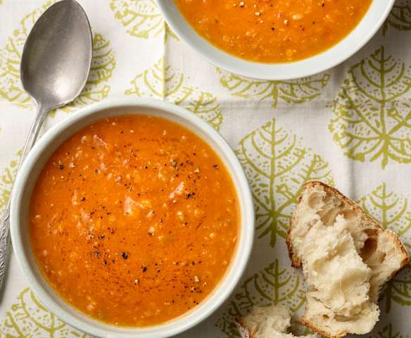 Lentil and Bacon Soup