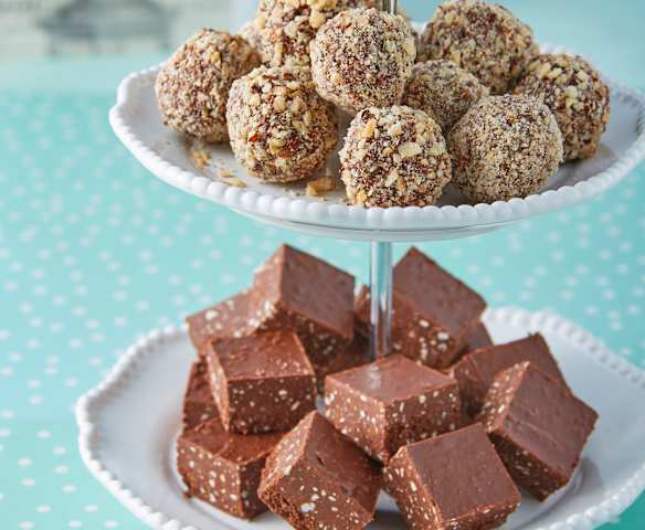 Turrón de avellana y chocolate